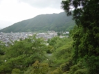 View from Izushi castle