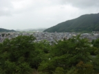 View from Izushi castle